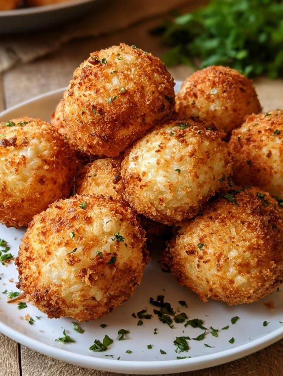 Arancini aus der Heißluftfritteuse