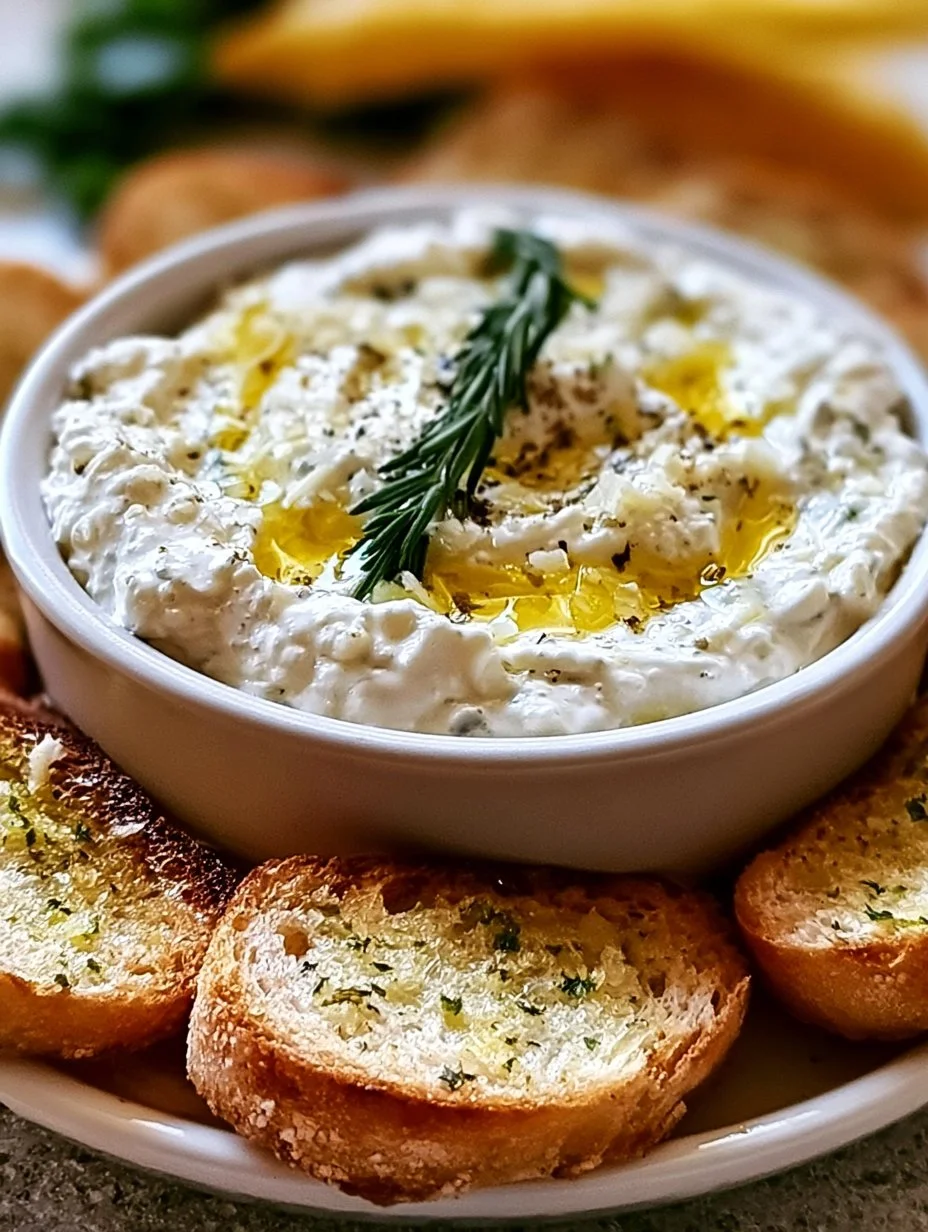 Cremiger Knoblauch Parmesan Dip Rezept – Einfach unwiderstehlich