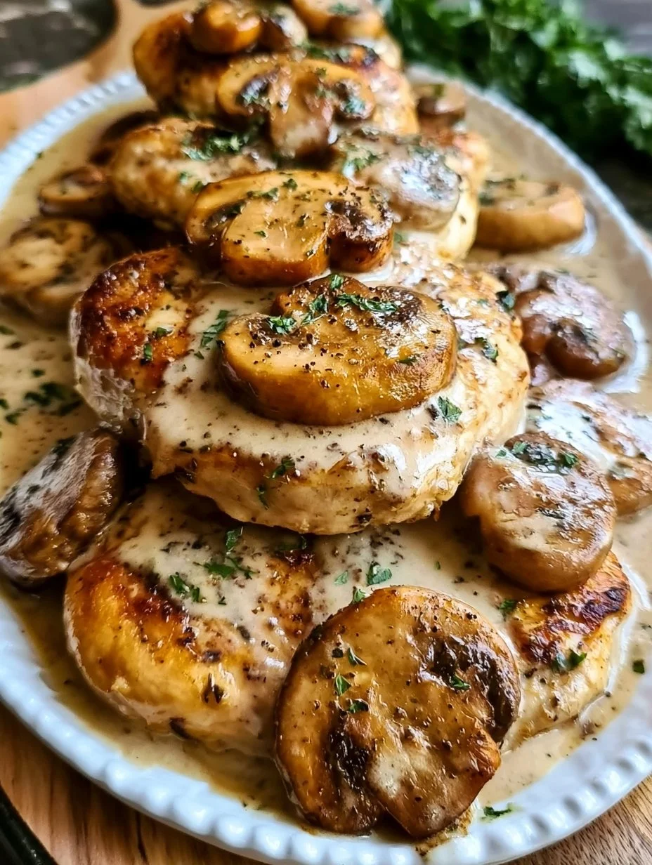 Cremiges Pilz-Hühnchen in 30 Minuten für ein schnelles Dinner