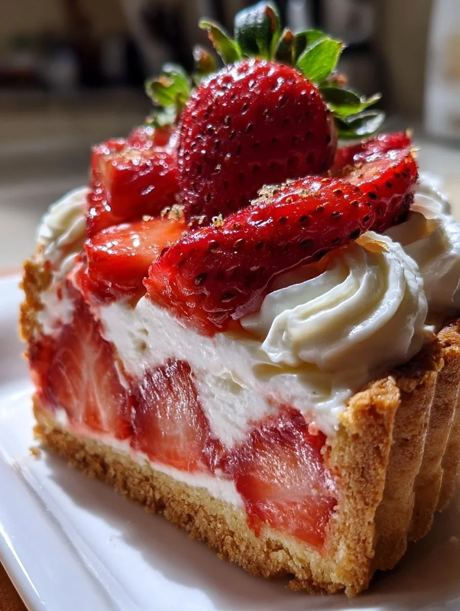 Erdbeertorte mit Joghurtcreme