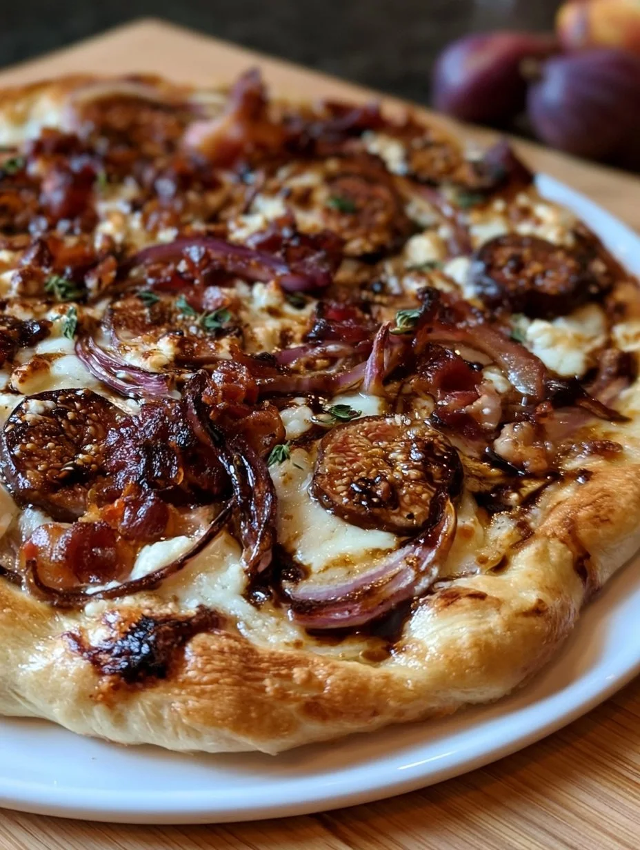 Feigen-Bacon-Pizza