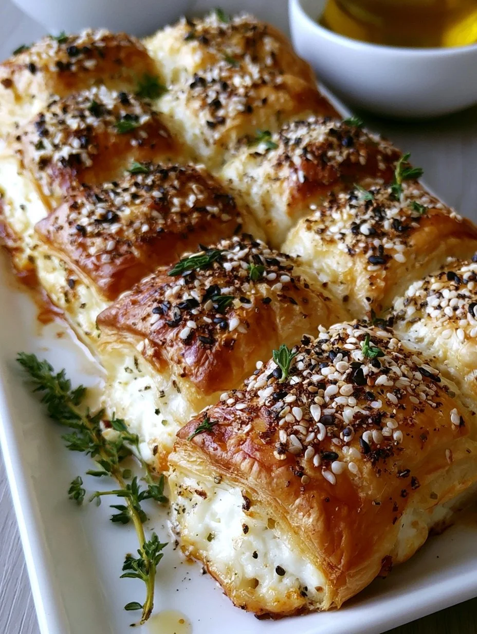 Feta-Taschen im Blätterteig