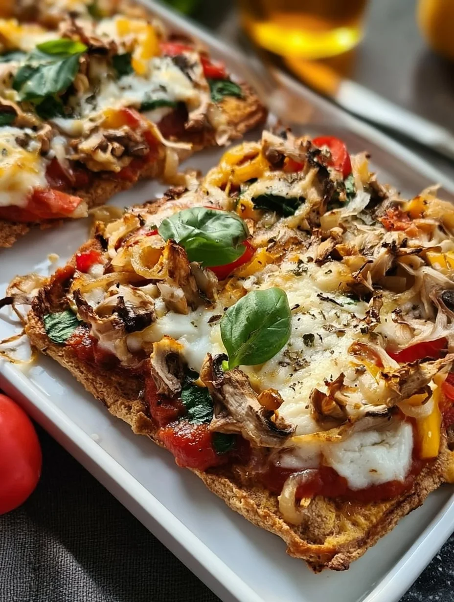 Fitness-Pizza mit Skyr