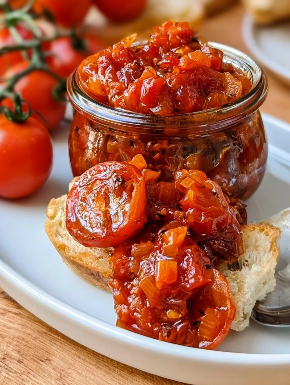 Fruchtiges Tomatenchutney mit Balsamico