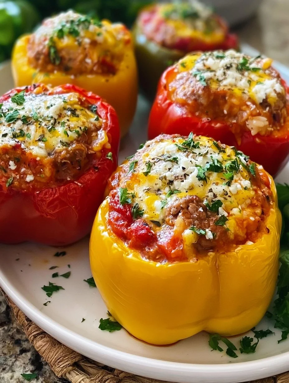 Gefüllte Paprika