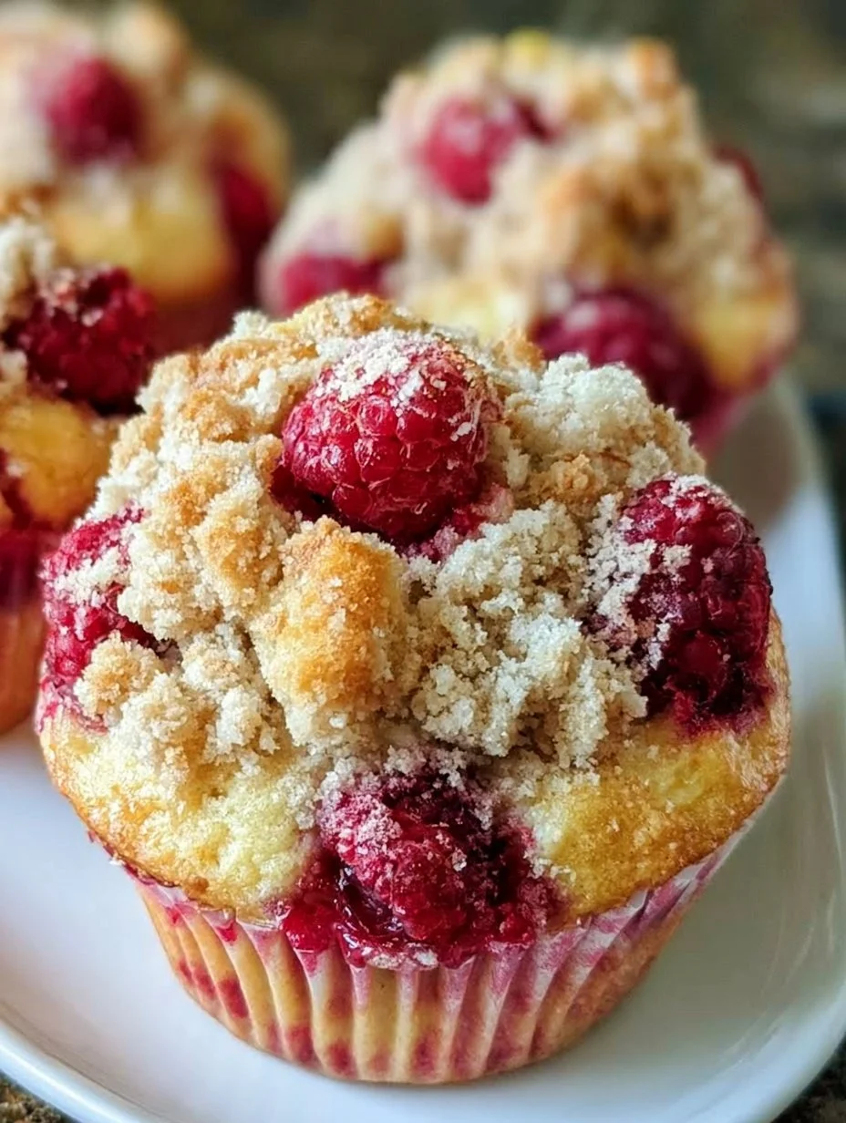 Himbeer-Streusel-Muffins: Würzige Frühstücksglücksmomente