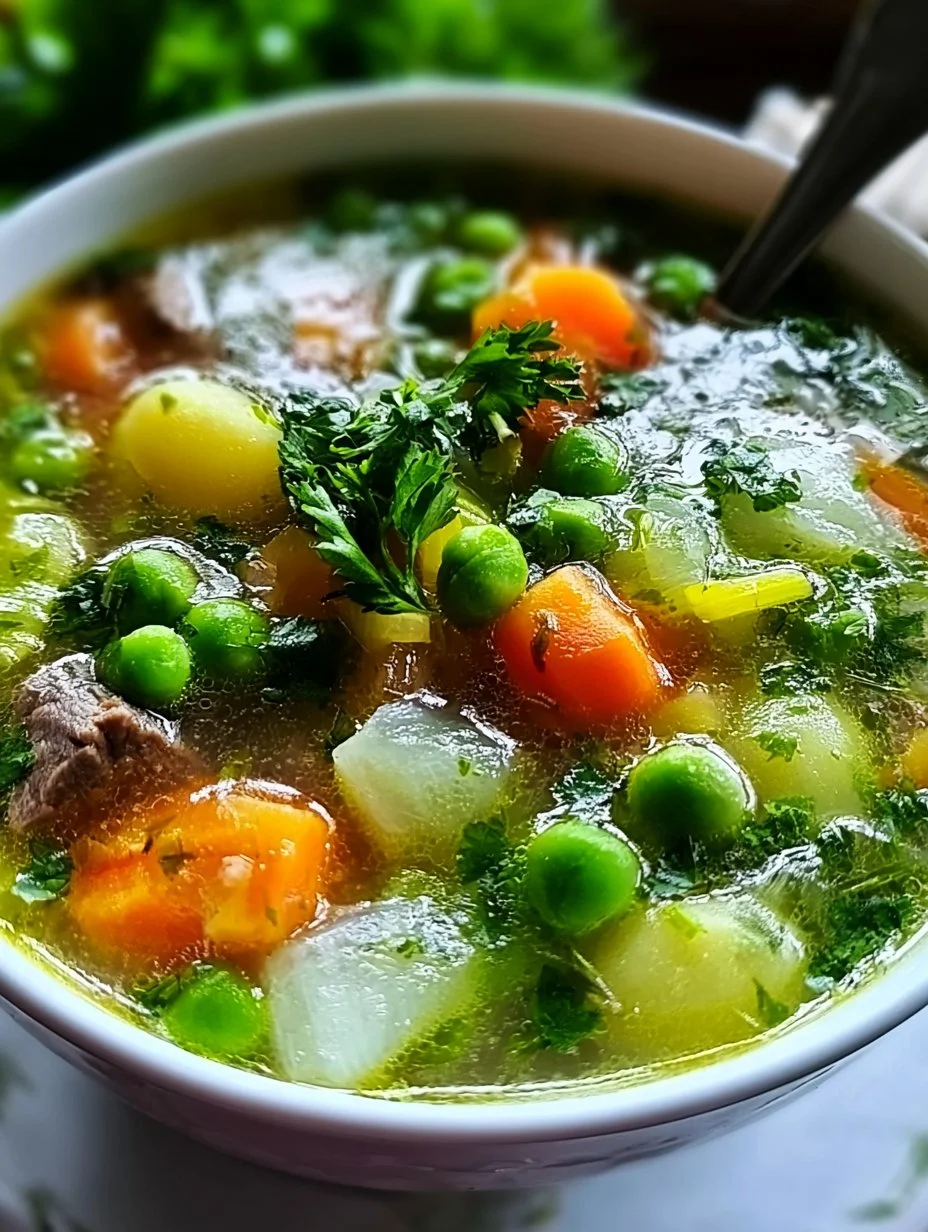Klassische Erbsensuppe nach Omas Rezept
