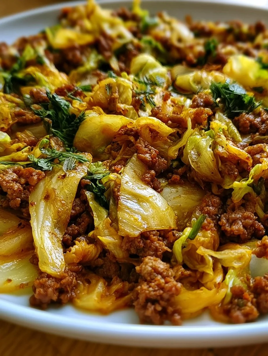 Kohl-Hack-Pfanne