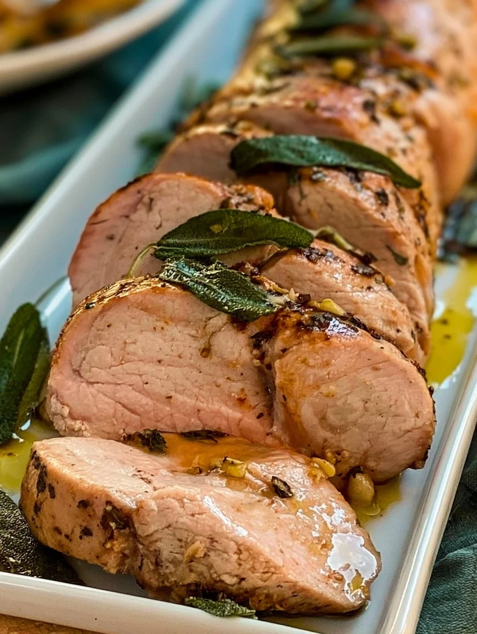 Schweinefilet mit Salbei