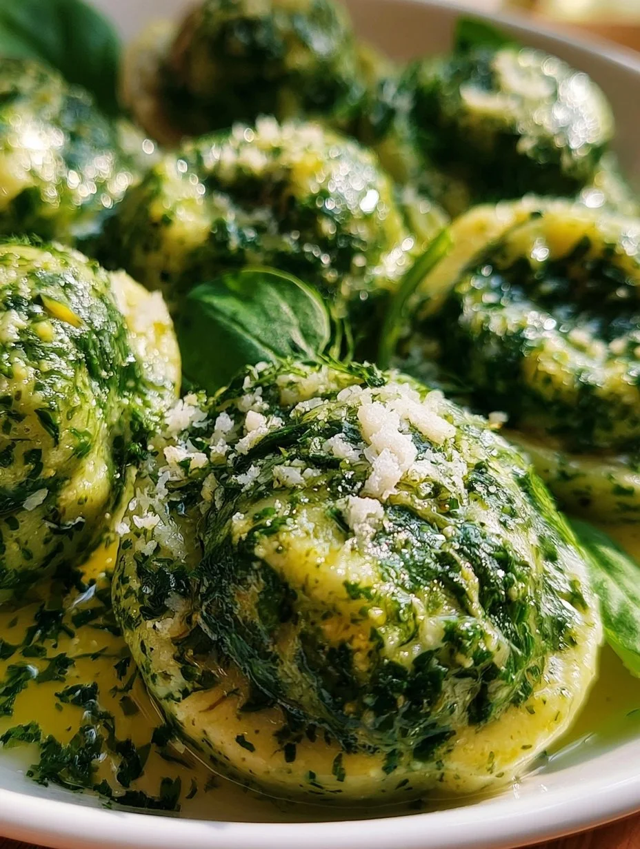 Südtiroler Spinatknödel