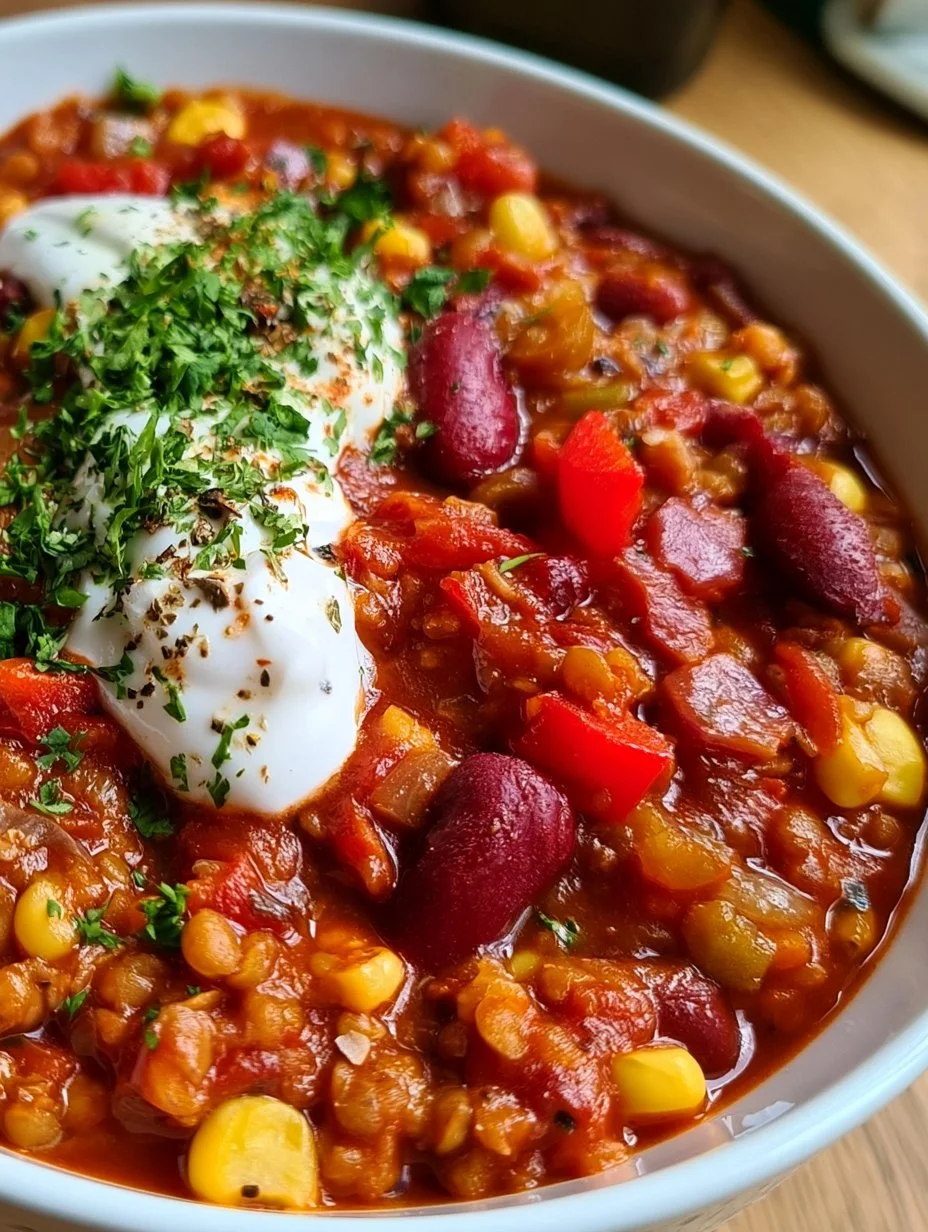 Veganes Chili ohne Fleisch