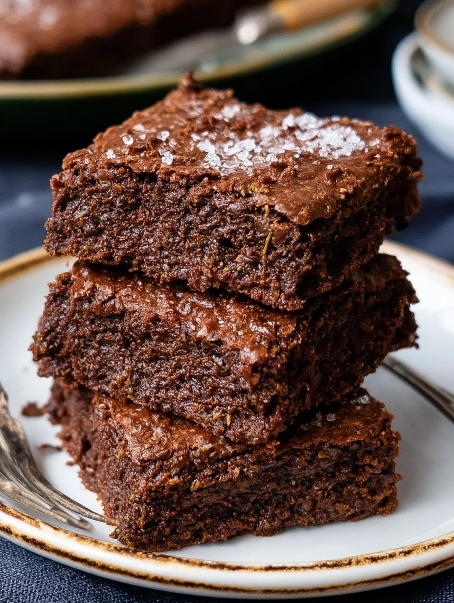 Zucchini-Brownies Rezept