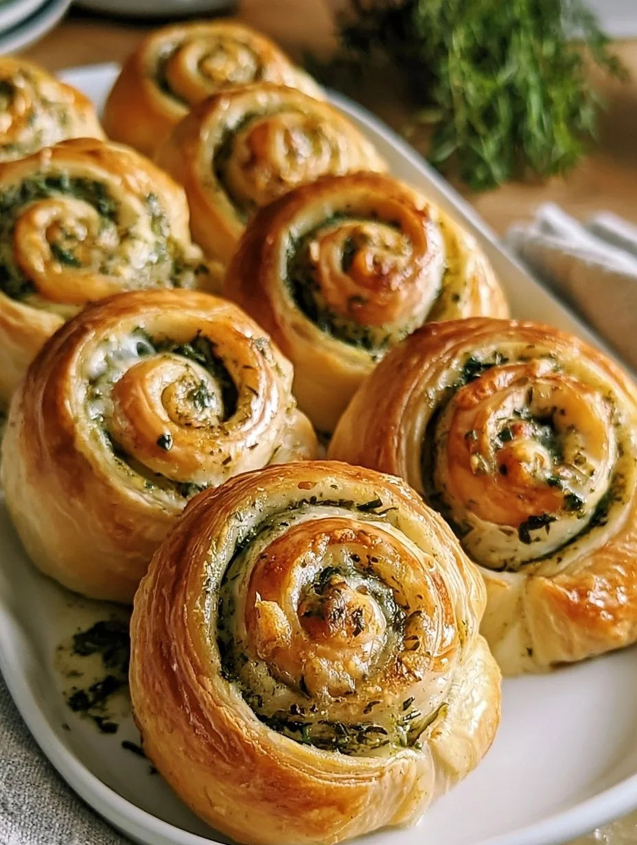 Bärlauch-Schnecken