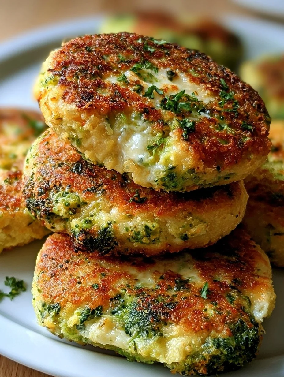 Brokkoli-Käse-Puffer