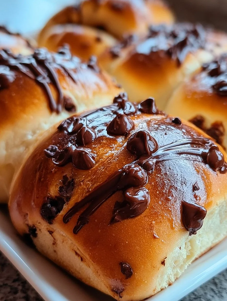 Fluffige Schokobrötchen