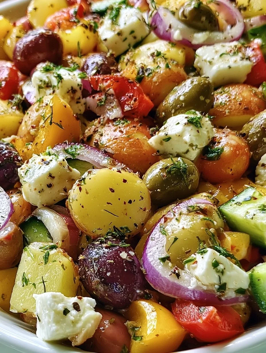 Griechischer Kartoffelsalat