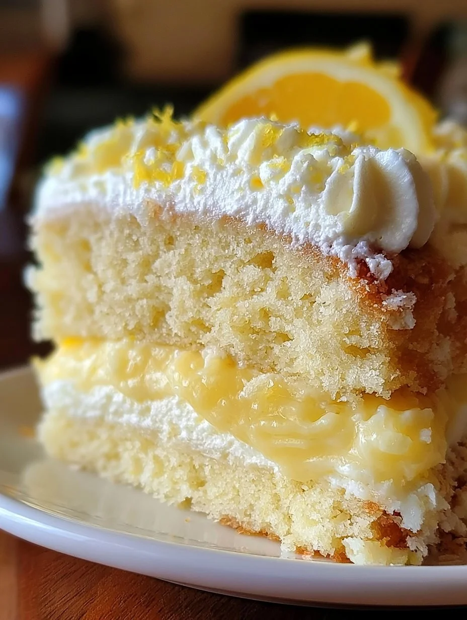 Italienisches Zitronencreme Kuchen Rezept