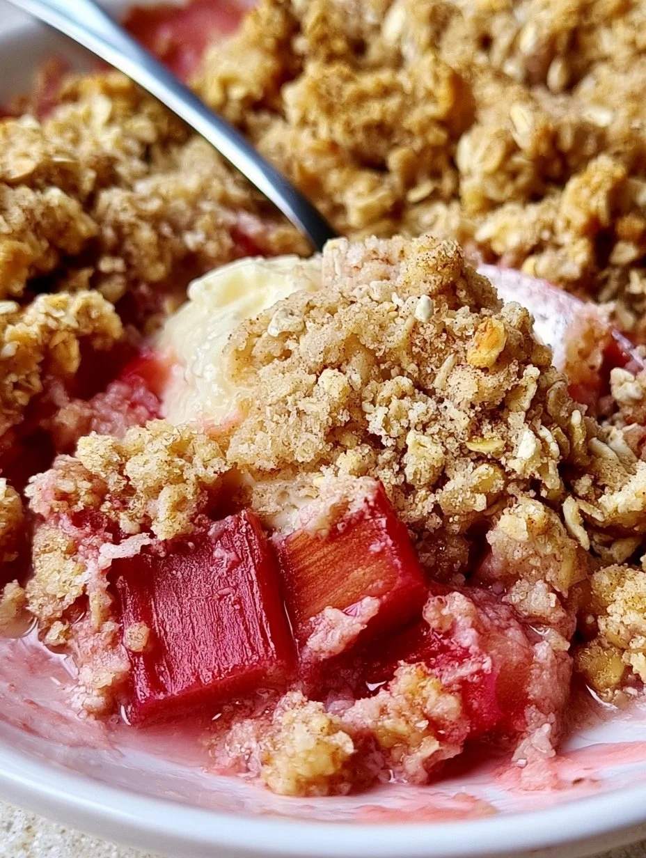 Rhabarbercrumble