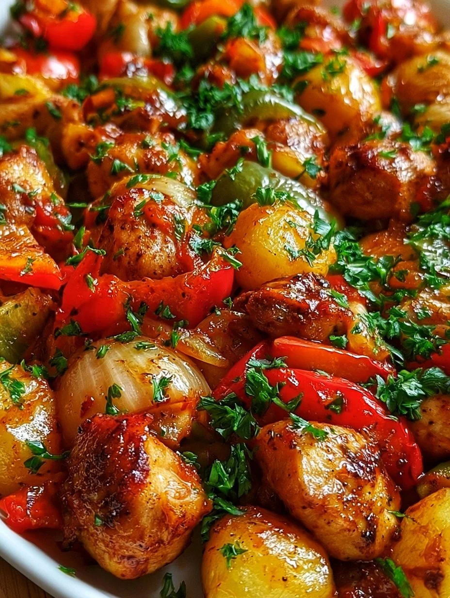 Schaschlik-Topf aus dem Ofen