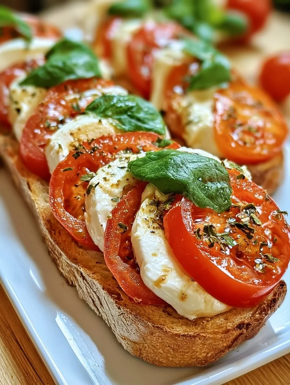 Schnelles Tomaten- Mozzarella-Baguette